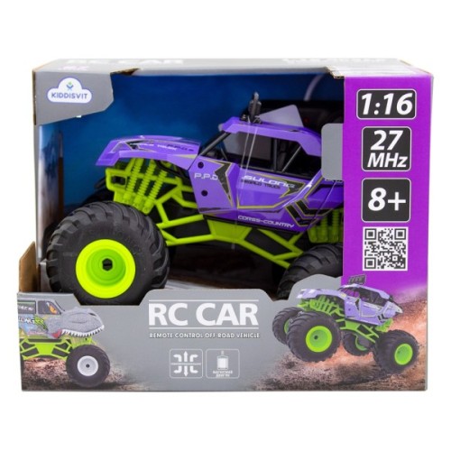 Радіокерована іграшка Sulong Toys Bigfoot Off-road – Violet (1:16, 27 МГц (MHz)) (SL-358RHV)