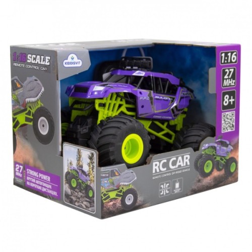 Радіокерована іграшка Sulong Toys Bigfoot Off-road – Violet (1:16, 27 МГц (MHz)) (SL-358RHV)