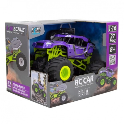 Радіокерована іграшка Sulong Toys Bigfoot Off-road – Violet (1:16, 27 МГц (MHz)) (SL-358RHV)