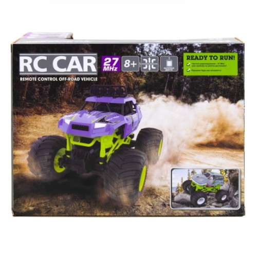 Радіокерована іграшка Sulong Toys Bigfoot Off-road – Violet (1:16, 27 МГц (MHz)) (SL-358RHV)