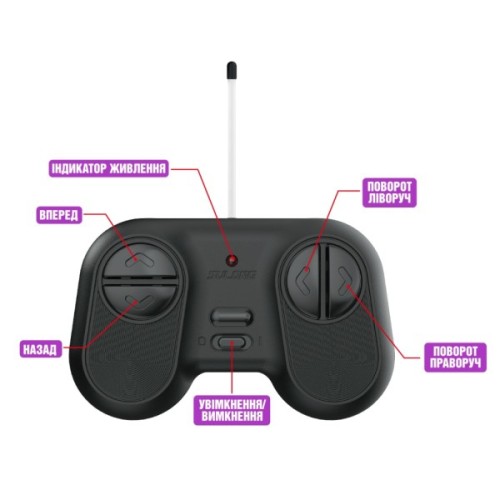 Радіокерована іграшка Sulong Toys Bigfoot Off-road – Violet (1:16, 27 МГц (MHz)) (SL-358RHV)