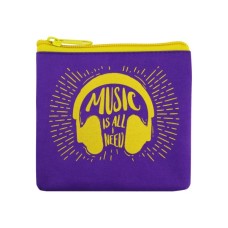 Гаманець дитячий Cool For School на блискавці, фіолетовий (CF86345)