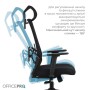 Офісне крісло OfficePro Fusion OC577B Black (OC577B)