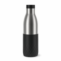 Термос Tefal Bludrop soft touch, 700мл, нержавіюча сталь, чорний (N3111110)