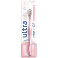 Зубна щітка Fesco Ultra Multi Brush Soft Рожева (4820204702090)
