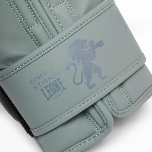 Боксерські рукавички Leone GN059 Striker Grey 10 oz (GN059_Grey_10oz)