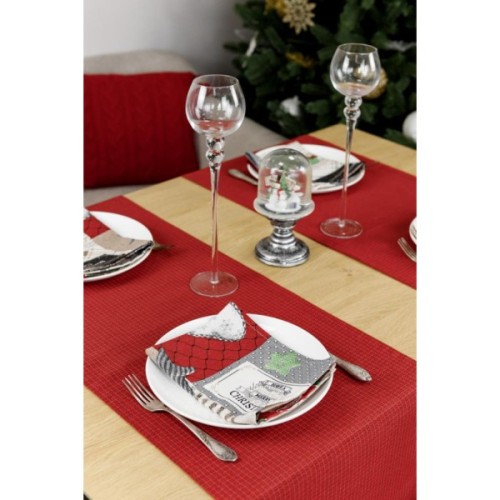 Серветка на стіл Прованс Merry Christmas 35x45 см (4823093449251)