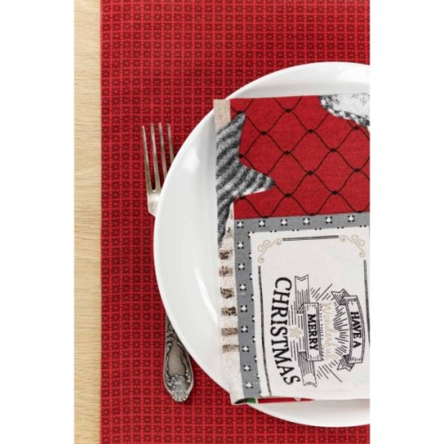 Серветка на стіл Прованс Merry Christmas 35x45 см (4823093449251)