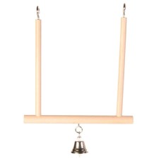 Іграшка для птахів Trixie Гойдалка з дзвіночком 12x13 см (4011905058306)