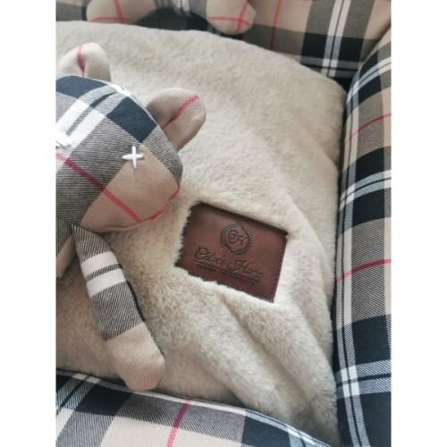 Лежак для тварин Chloe's Home Дублін S коричневий (CLH4036)