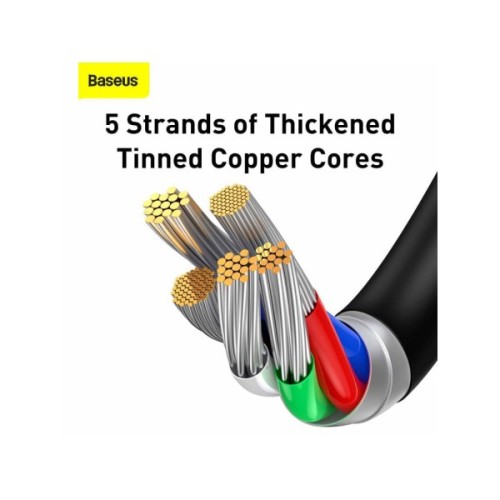 Дата кабель USB-C to Lightning 1.0m 20W Superior Series Black Baseus (CATLYS-A01)