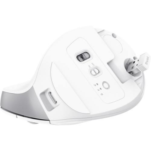Мишка Trust Bayo+ Ergonomic Wireless/Bluetooth White (25399)