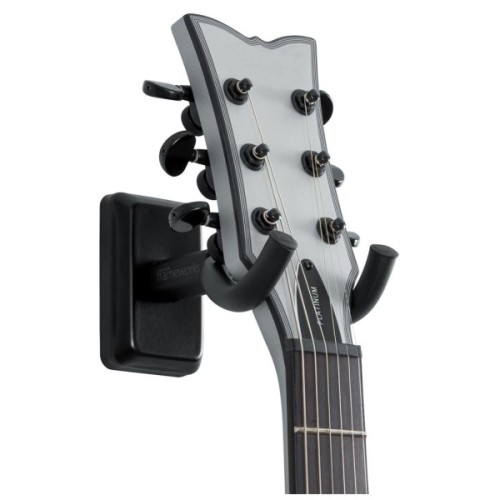 Тримач для гітари Gator Frameworks Wall Mount Guitar Hanger Black (GFW-GTR-HNGRBLK)
