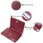 Гаманець ST Leather Шкіряний Бордовий (22507)