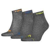 Шкарпетки Head Quarter 3P Unisex 761011001-002 3 пари Темно-сірий 35-38 (8718824970370)