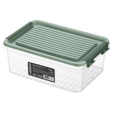 Харчовий контейнер Ardesto Fresh 2.8л, пластик, прямокутна, зелений (AR1306G)