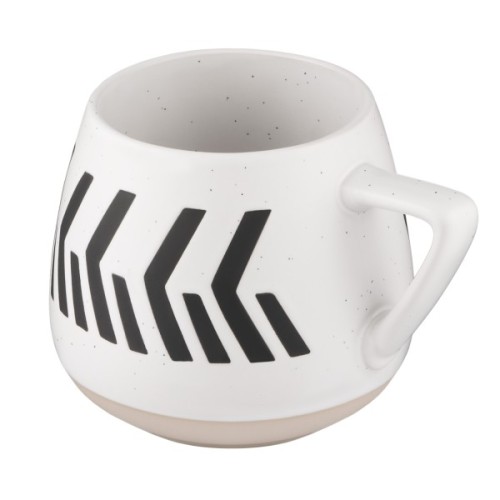 Чашка Ardesto Auro, 440мл, кераміка, білий (AR3034)