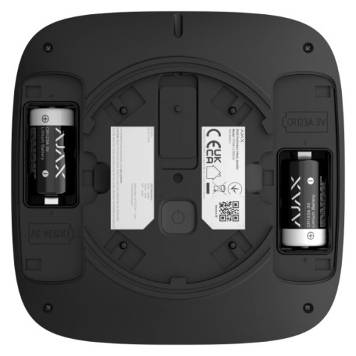 Датчик диму Ajax EN54 FireProtect Heat black