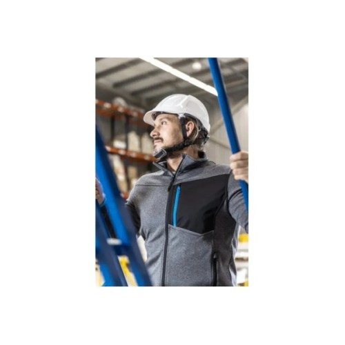 Каска захисна Hoegert PLONER HT5K193 пластик біла, універсальний розмір (HT5K193)