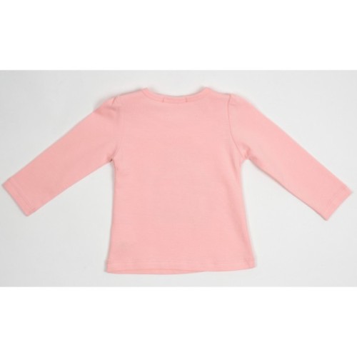 Футболка дитяча Breeze LOVE з довгим рукавом (20846-74G-peach)