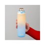 Пляшка для води Kite K26, 760 мл, бежево-синя (K26-1200-1)