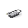 Перехідник USB-C to VGA F USB 3.0 Full HD 1080p 60Hz dark gray Dynamode (DM-AD-USB-C-VGA)