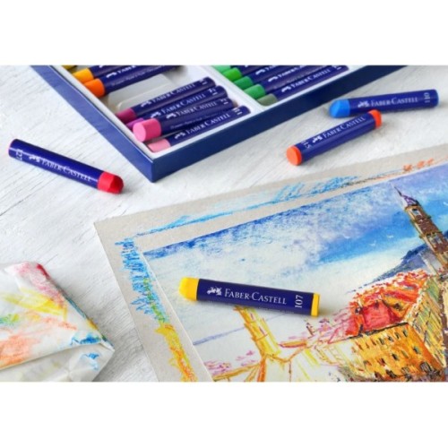 Пастель Faber-Castell Oil Pastels, 24 кольори, 127024 (5520)