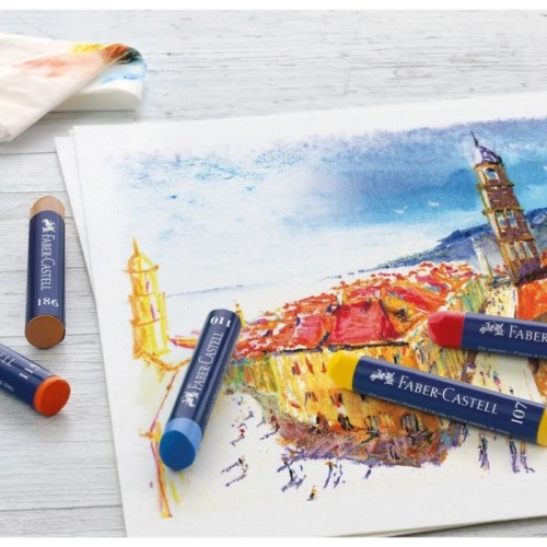 Пастель Faber-Castell Oil Pastels, 24 кольори, 127024 (5520)