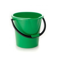 Відро господарське Горизонт Комфорт Зелене 10 л (гор-02040/зелений)