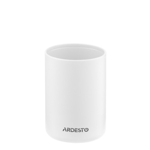 Набір для ванної кімнати Ardesto Minimalism 3 предмети Білий 360 мл (ARHB3110WB)