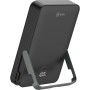 Батарея універсальна Atria 10000mAh, PD/20W, 15W Wireless MagSafe, Black (WPD-W57B)