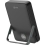 Батарея універсальна Atria 10000mAh, PD/20W, 15W Wireless MagSafe, Black (WPD-W57B)