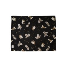 Серветка на стіл Прованс Шапочки на чорному 35х45 см (036448)