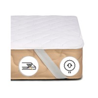 Наматрацник MirSon №5010 Exclusive Line Light Wool звичайний з резинкою по кутах 160x190 см (2200005334980)