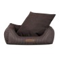 Лежак для тварин Pet Fashion DEVID 62х50х19 см шоколадний (4823082444502)
