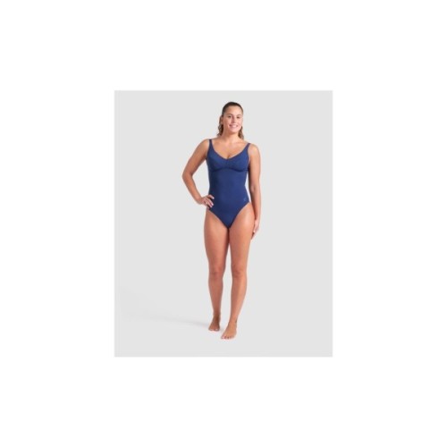Купальник Arena Swimsuit Victoria U Back Solid 008868-700 темно-синій 42 (3468337533528)