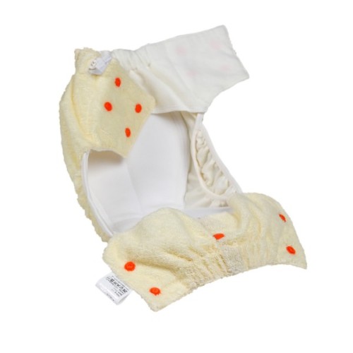 Підгузки Еко Пупс Active Classic багаторазовий 5-9 кг Abso Maxi Жовтий (ТП2ВК4-2ж)