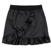Спідниця дитяча Lovetti з оборкою (6645-164G-black)