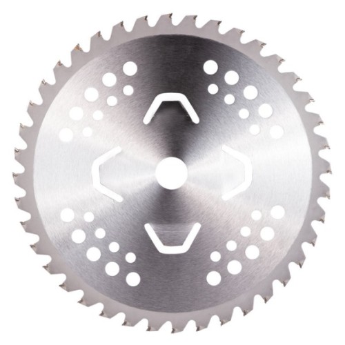 Ніж для тримера Sigma з твердосплавними напайками 255x25.4мм 40Т 4 підрізні лопаті (5624601)