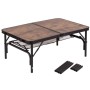 Туристичний стіл Bo-Camp Decatur 90 x 60 cm Коричневий (1404200)