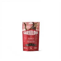 Ласощі для котів Carnilove Soft Snack Turkey with Catnip 50 г (8595602582549)