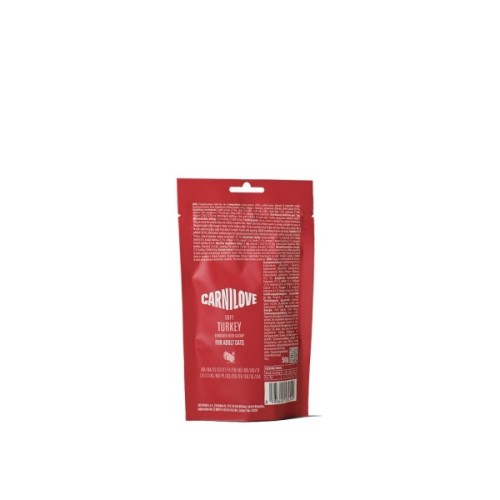 Ласощі для котів Carnilove Soft Snack Turkey with Catnip 50 г (8595602582549)
