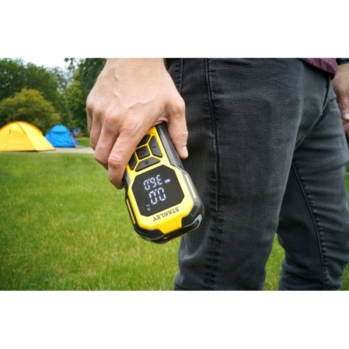 Автомобільний компресор Stanley 2in1, 10 Бар, 14,2 л/хв., powerbank 6000 mAh (SXIF0101)