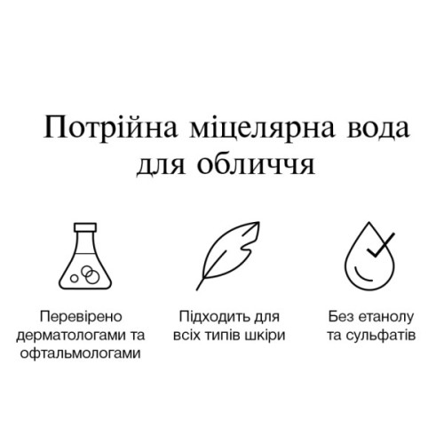 Міцелярна вода Neutrogena Hydro Boost Потрійна 400 мл (3574661471181)