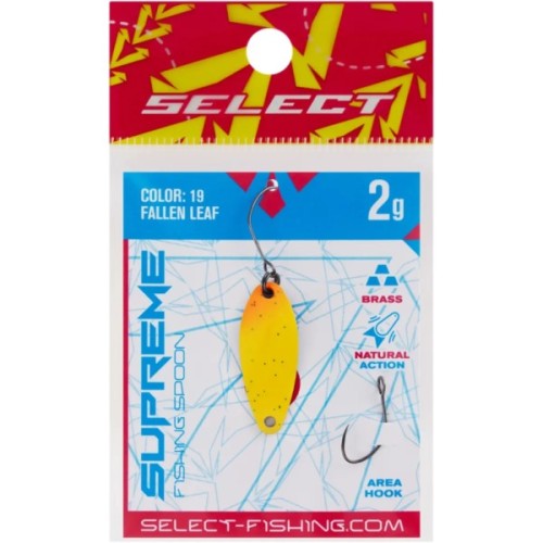 Блешня Select Supreme 2.0g 27mm 19 Fallen Leaf (1870.80.49)