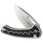 Ніж Sencut Squiggy, White/Black G10, Satin (S24082A-1)