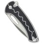 Ніж Sencut Squiggy, White/Black G10, Satin (S24082A-1)