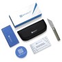 Ніж Sencut Squiggy, White/Black G10, Satin (S24082A-1)