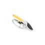 Секатор Voltronic YT-SK5Y, храповий механізм, 205мм, 25мм, сталь SK5, з фіксатором, Yellow/Gray, OEM (YT-SK5Y)