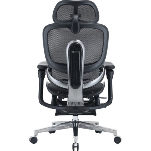 Офісне крісло Sihoo C500 V2, Black, з підставкою для ног (C500-V2-B101-JT)
